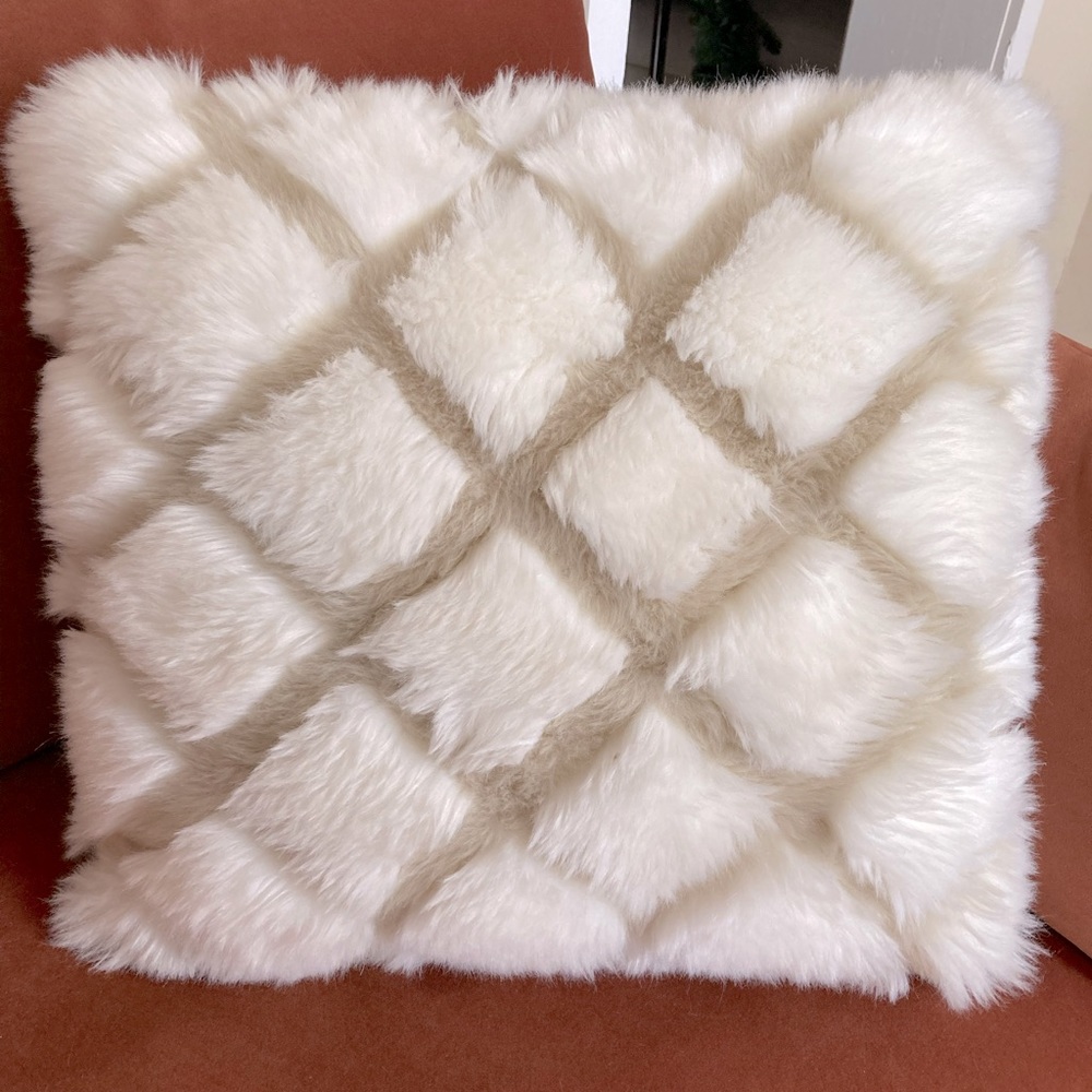 Williams Sonoma Plush Pillow Cover